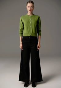 Image 1 of pol largo cardigan green