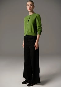 Image 2 of pol largo cardigan green