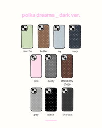 Image 2 of dreamy dot cases _ dark ver.