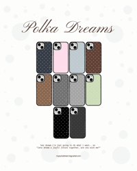 Image 1 of dreamy dot cases _ dark ver.