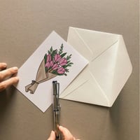 Tulips Greeting Card