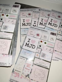Image 2 of do you ever dream of dreams? sticker sheet