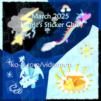 Image 2 of ☆ Sticker Club Info ☆ (Click for Info, Join on Ko-fi) 