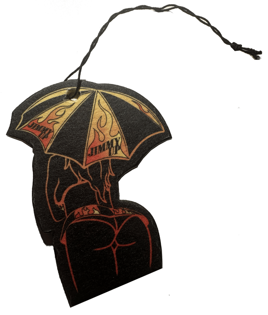 Image of Umbrella Girl Air Freshener - Gradient Orange Flame