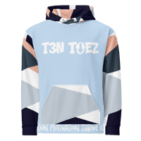 Image 1 of T3N TOEZ COLORBLOCK HOODIE