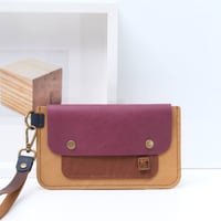Image 1 of T-Party Clutch vintage butter