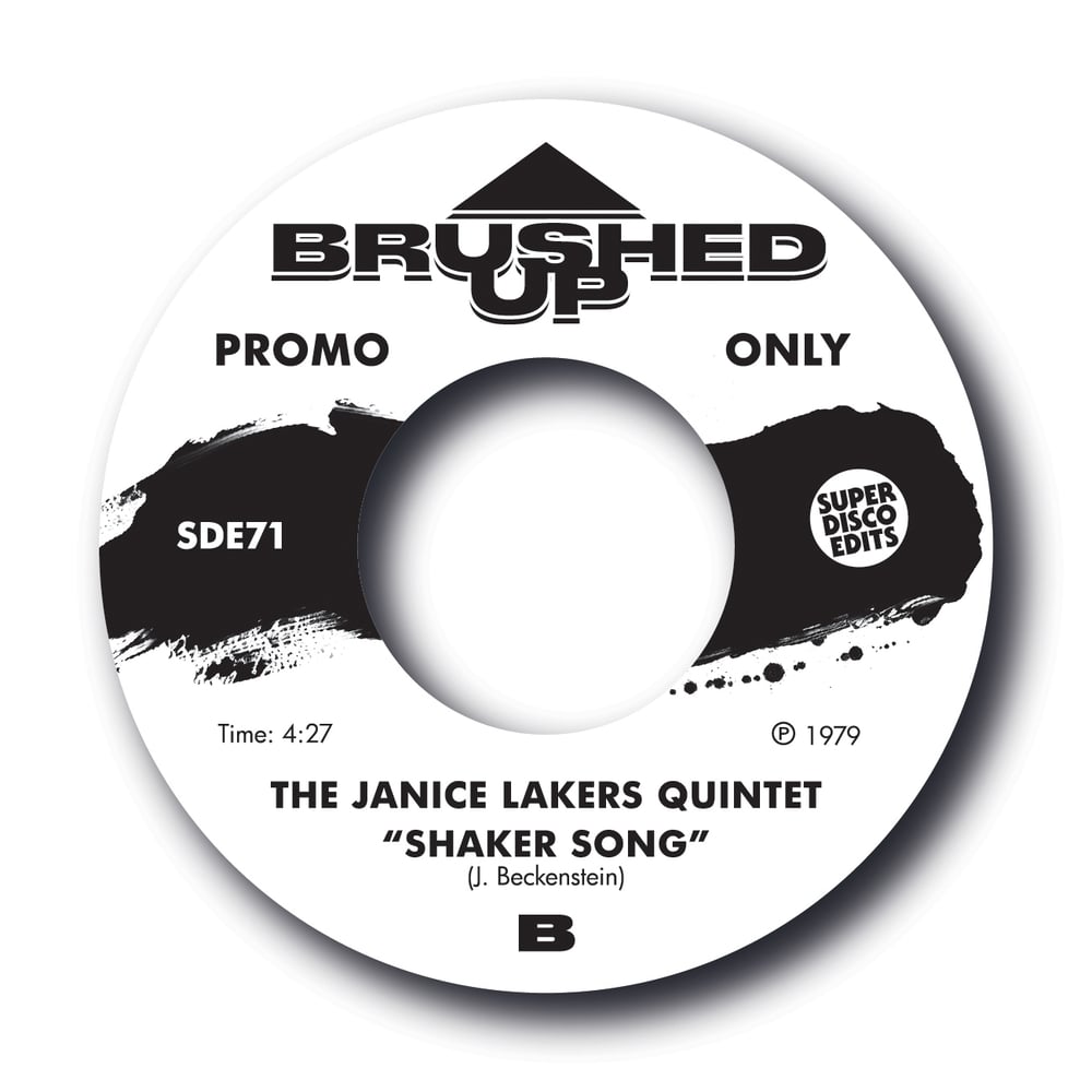 The Janice Lakers Quintet "He Loves You" Brushed Up 45rpm Promo