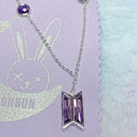 Image 2 of PRE-ORDER | Kpop BTS ARMY silver necklace | jewelry | accessoire