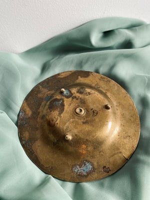 Image of Cendrier coupelle en bronze // signes du zodiaque