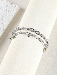 Image 6 of 1 Random Silver Bracelets 