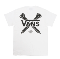 Image 1 of VANS x ANTi COUNTRY CLUB TOKYO COLLABORATION TEE - WHITE [2025]