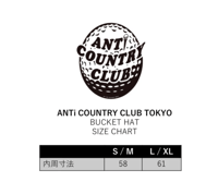 Image 3 of ANTi COUNTRY CLUB TOKYO ICON LOGO BUCKET HAT - REAL TREE CAMO [2025]