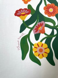 Image 9 of TEE-SHIRT FLEURS - COLLAB' PIMENT MARTIN