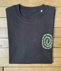 Image 5 of TEE-SHIRT noir FLEURS - COLLAB' PIMENT MARTIN