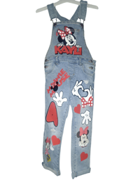 Minnie Mouse Overalls 