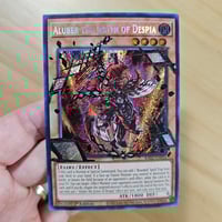Image 1 of Aluber the Jester of Despia Card Experiment (spot foiling breakout)