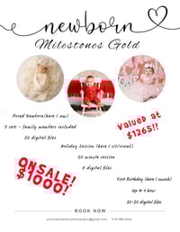 Newborn, Holiday, and First Birthday!!!