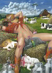 Image 2 of "Siesta" original