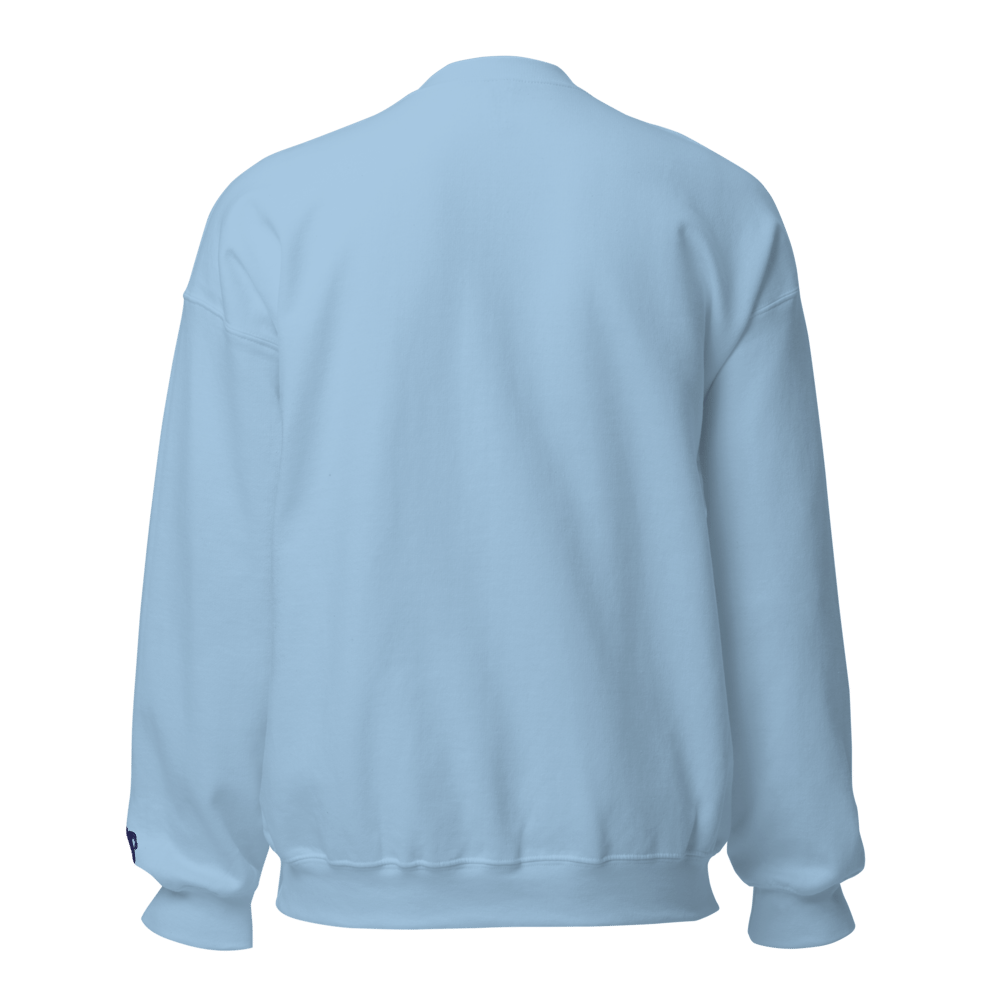 Image of Hockey romance embroidery Unisex Sweatshirt with shirt detail 