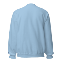 Image 8 of Hockey romance embroidery Unisex Sweatshirt with shirt detail 