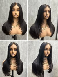 Image 1 of Luxury Burmese Straight HD Lace Wig – 250% Density for Ultimate Fullness