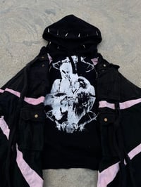 Image 2 of STRIPED HOODIE
