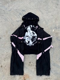 Image 3 of STRIPED HOODIE