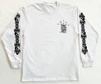 Image 1 of Orion Tribal Reaper Long Sleeve white