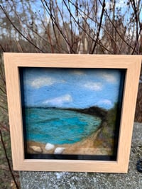 Beach Days Felted Picture 