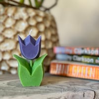 Image 2 of Tulip Candle - Lavender 