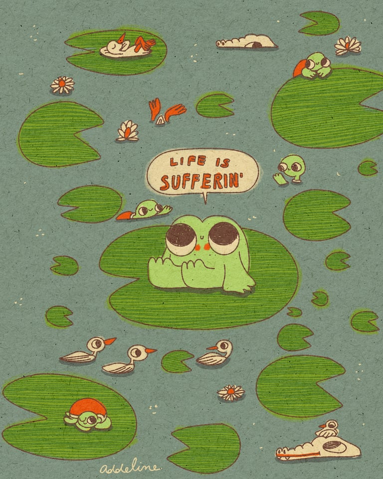 LIFE IS SUFFERIN ***PRESALE***