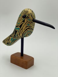 Image 2 of Woodgrain Painted Bird 