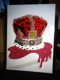 Image 1 of A3 Red Rhinestone Crown 2