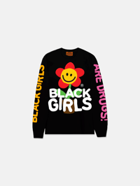 Image 1 of "BLACK GIRLS ARE DRUGS®" L/S TEE - BLACK