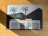 Image 1 of Mid Century Bungalow Print on Linen Texture Paper