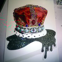 Image 1 of A3 Grey Rhinestone Crown