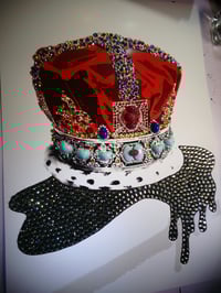 Image 2 of A3 Grey Rhinestone Crown