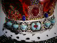 Image 5 of A3 Grey Rhinestone Crown