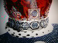 Image 2 of A3 Baby Blue Rhinestone Crown