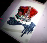 Image 1 of A3 Baby Blue Rhinestone Crown