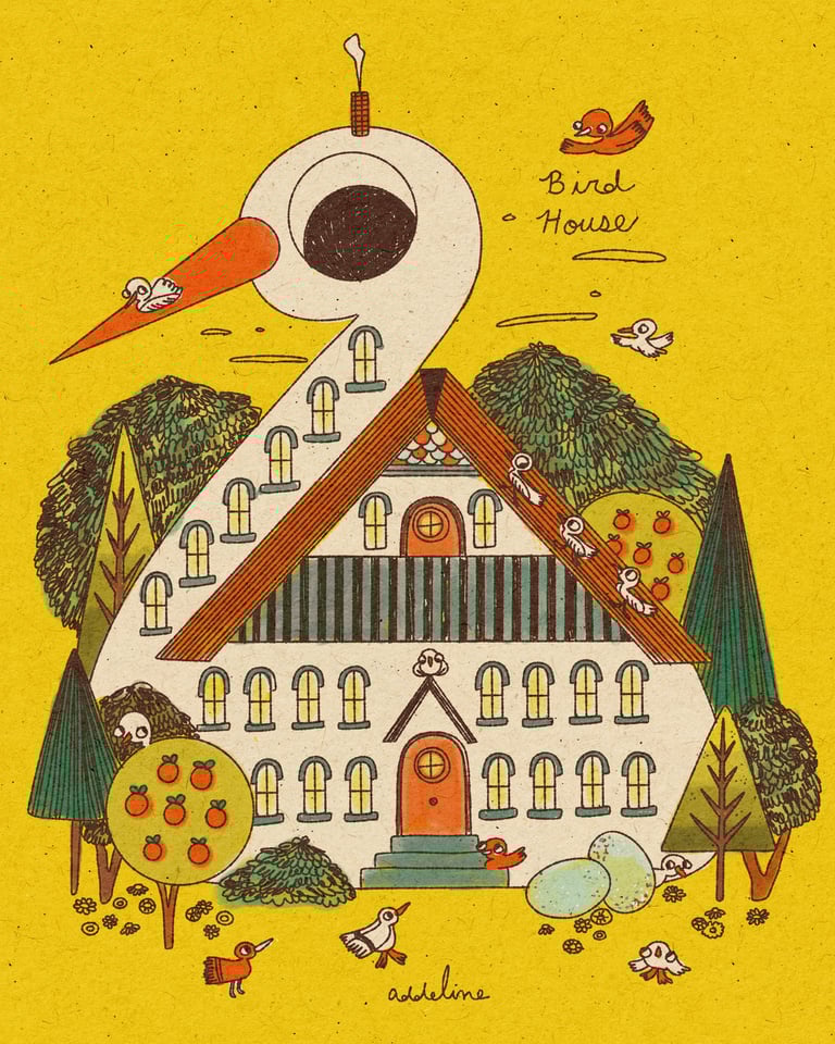 BIRD HOUSE *** PRESALE***