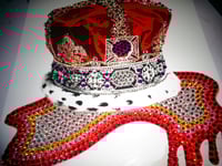 Image 2 of A3 Rainbow Rhinestone Crown