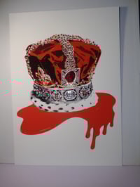 Image 1 of A3 Red Rhinestone Crown 3