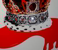 Image 2 of A3 Red Rhinestone Crown 3