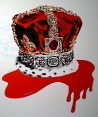Image 3 of A3 Red Rhinestone Crown 3