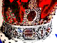 Image 4 of A3 Blue Rinestone Crown 3
