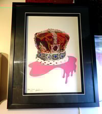 Image 1 of A3 Pink Jeweled Rhinestone Crown