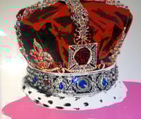 Image 5 of A3 Pink Jeweled Rhinestone Crown