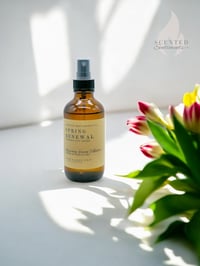 Image 2 of Spring Renewal 4 OZ Fresh Cut Grass Scented Room Linen Spray for Your Home or Office-Spring Scent
