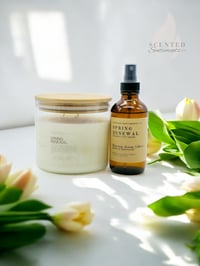 Image 4 of Spring Renewal 4 OZ Fresh Cut Grass Scented Room Linen Spray for Your Home or Office-Spring Scent